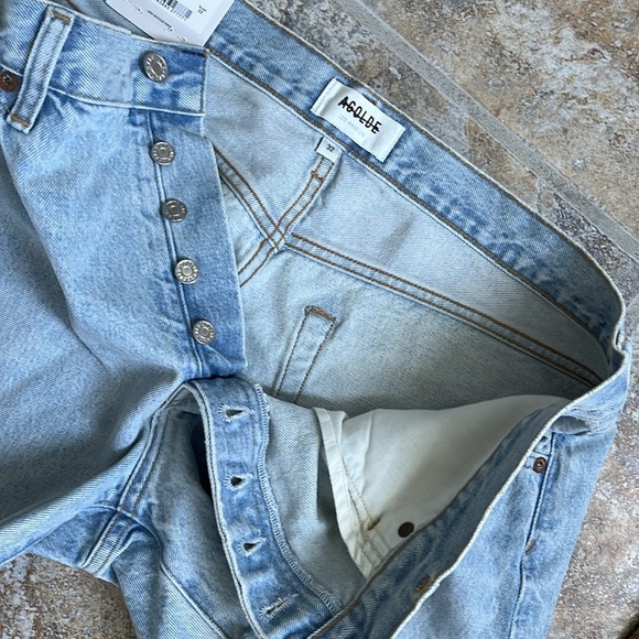 AGolde Parker Long Short Size 32 NWT - Picture 8 of 12